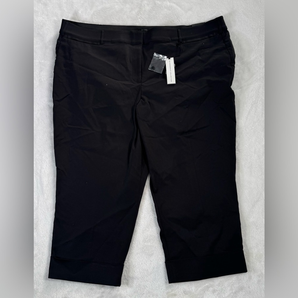 Lane Bryant The Ashley Black Dress Pants Size‎ 26 Crop
